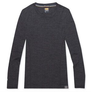NWT Meriwool Women’s Merino 250 Base Layer Long Sleeve Charcoal Gray Size Small